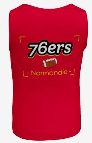 Débardeur Homme rouge – Image 2