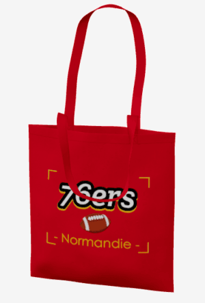 Sac Shopping rouge