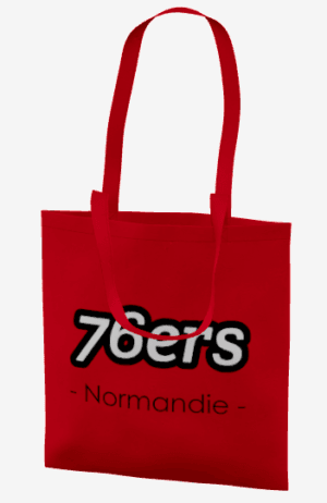 Sac Shopping rouge Basic
