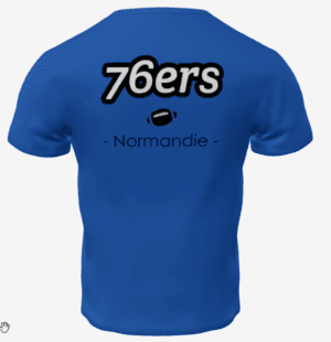T Shirt Bleu – Image 2