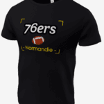 T Shirt Noir Logo face